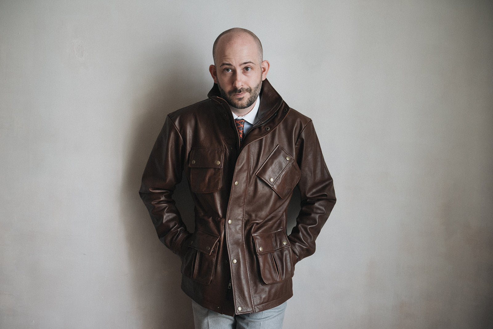 Leather Driver's Jacket
