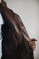 Leather Driver's Jacket